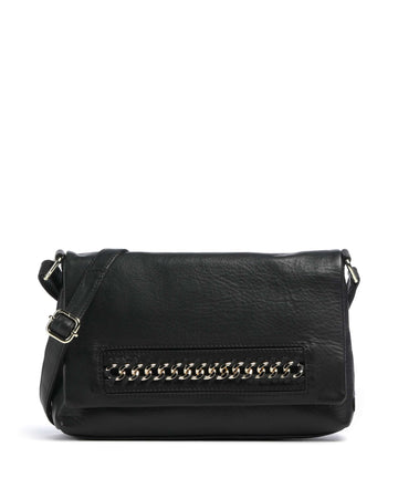 Depeche Gold Casino Schultertasche nero