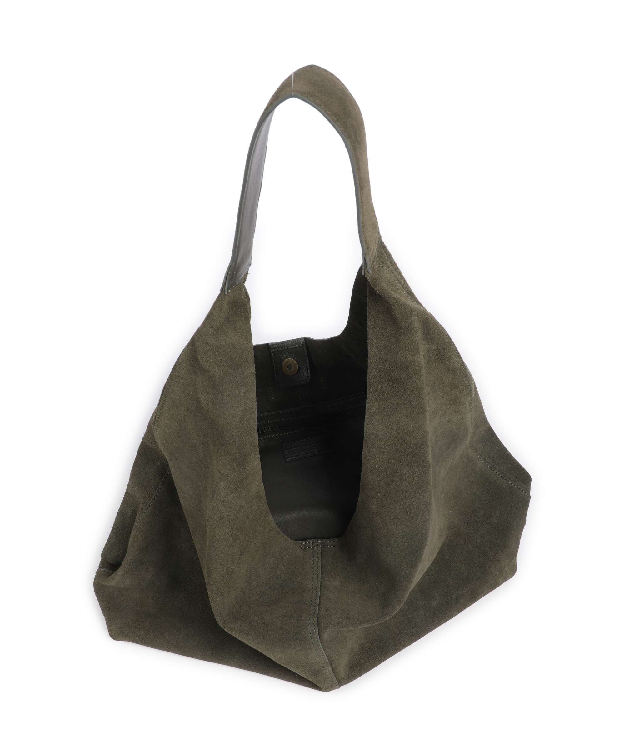 Depeche Bilbao Hobo bag army green