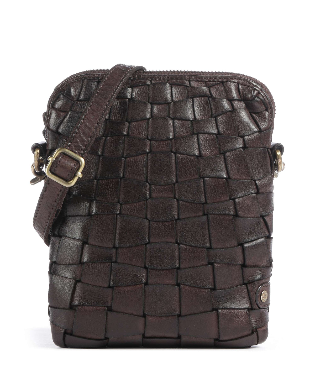 Depeche Warsaw Phone bag dark brown