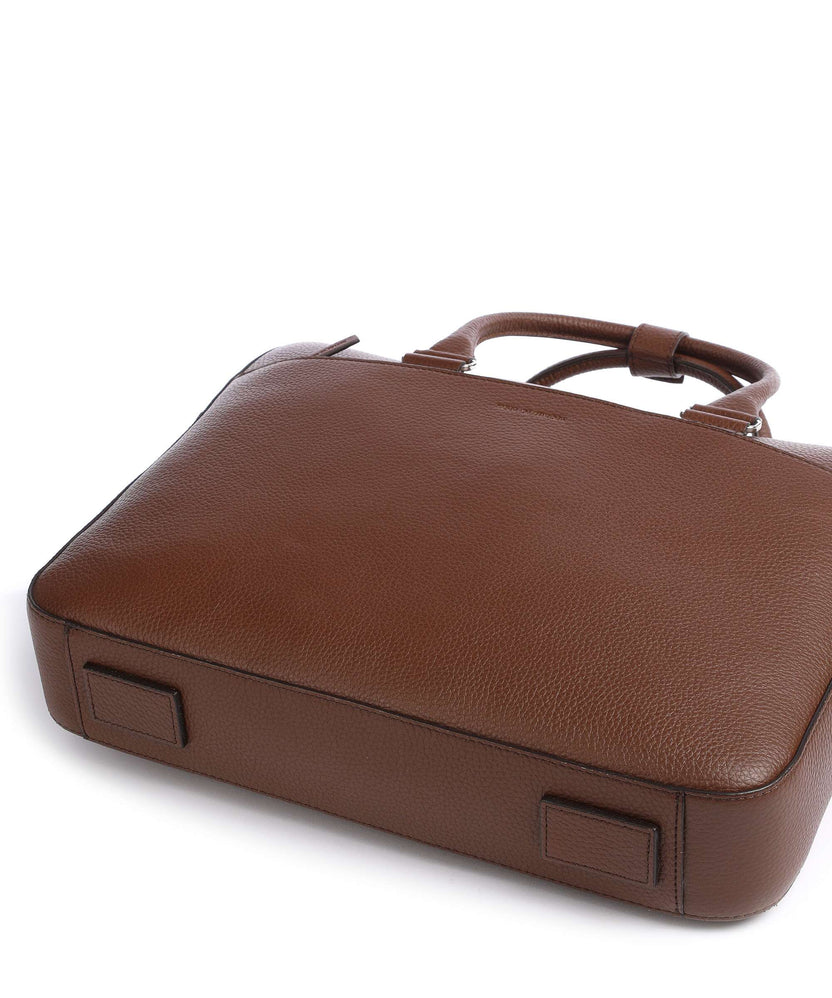 Tiger of Sweden Burin Briefcase cognac