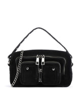Núnoo Suede Helena Sac bandoulière black
