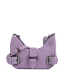 Núnoo Suede Palma Schultertasche purple
