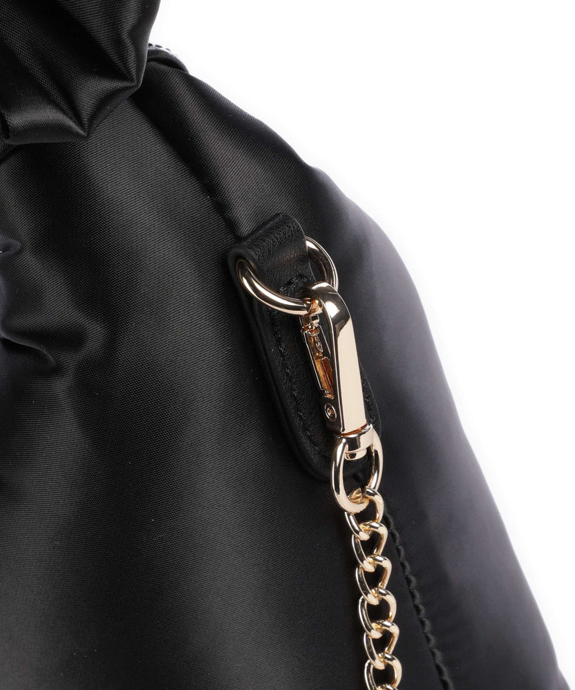 Núnoo Recycled Satin Dandy Handbag black