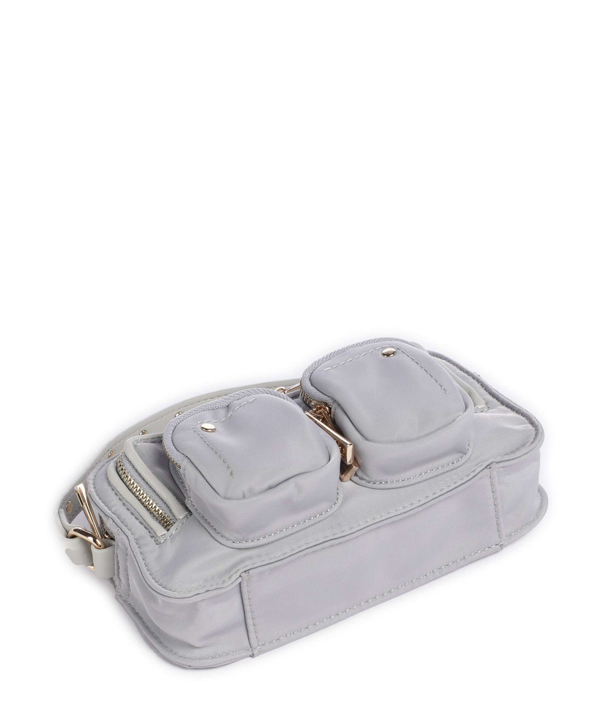 Núnoo Recycled Nylon Helena Crossbody bag light grey