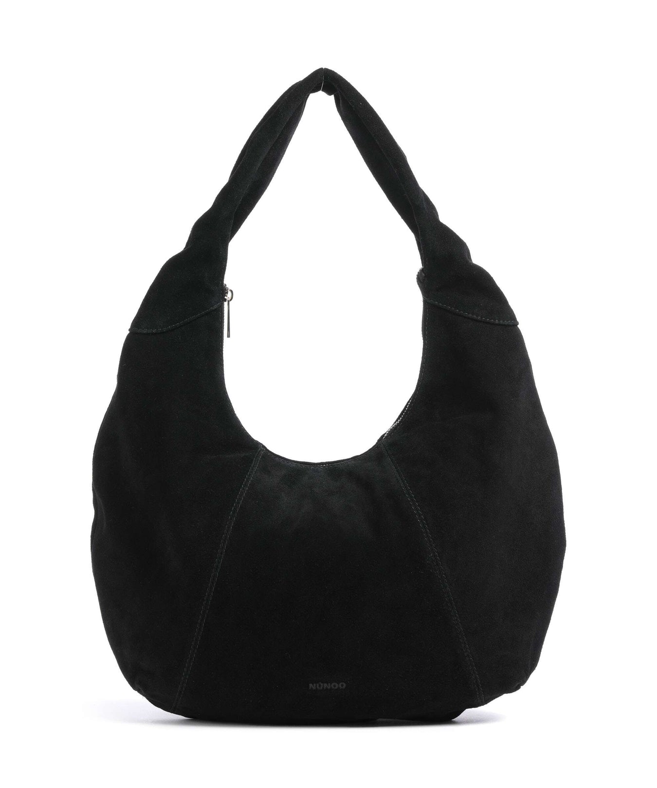 Núnoo Suede Gabi Hobo bag black