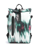 Rains Large Rolltop backpack blur