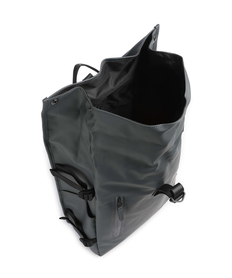 Rains Large Rolltop backpack dark grey