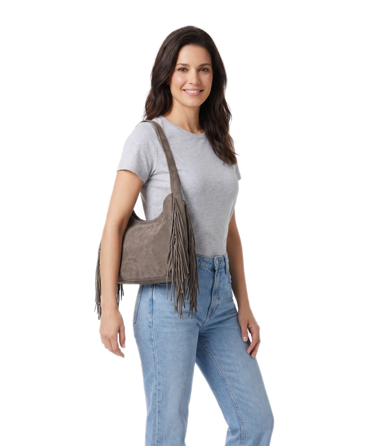 Kazar Arlivia Hobo bag taupe