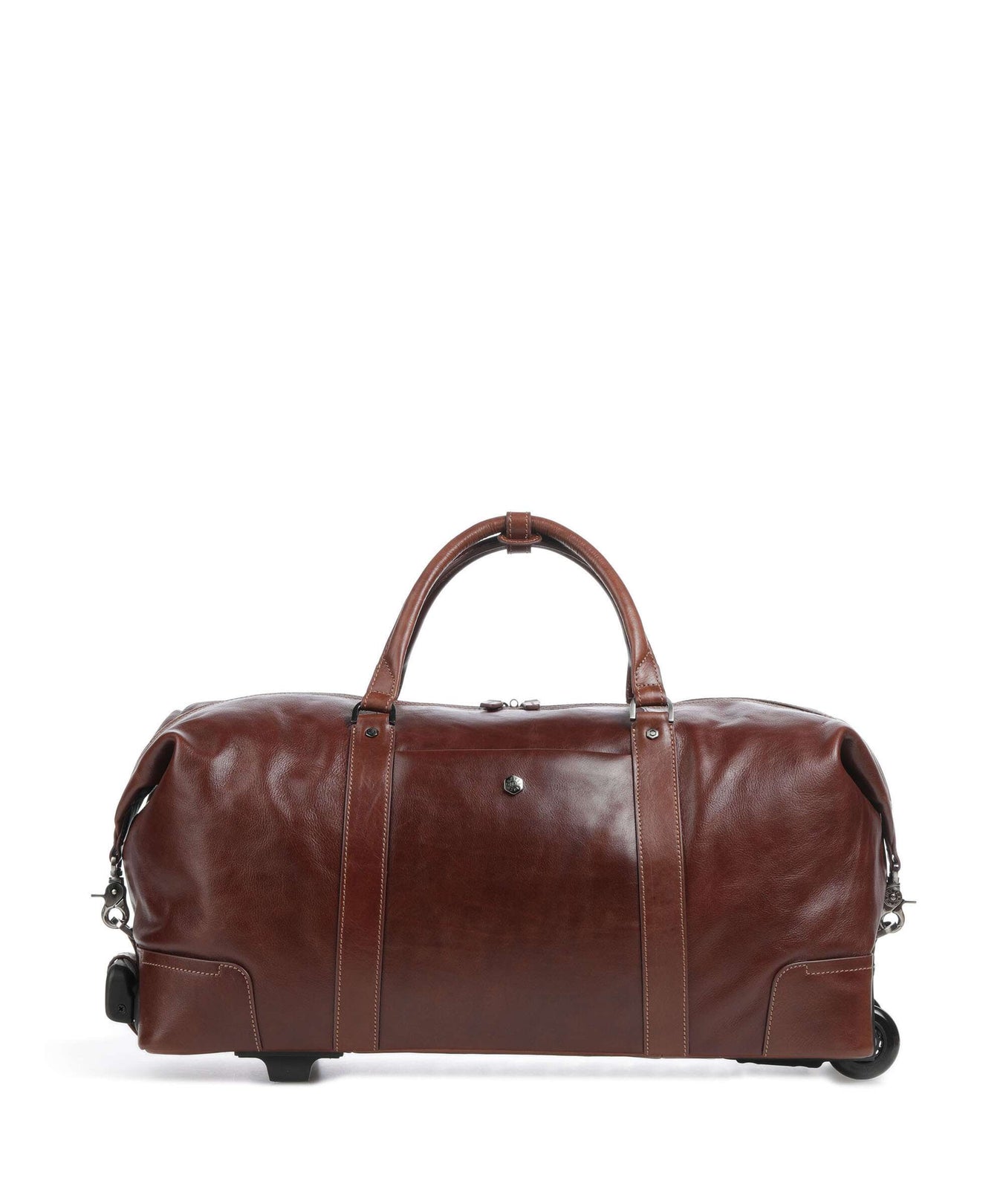 Jekyll & Hide Oxford Travel bag with wheels tobacco