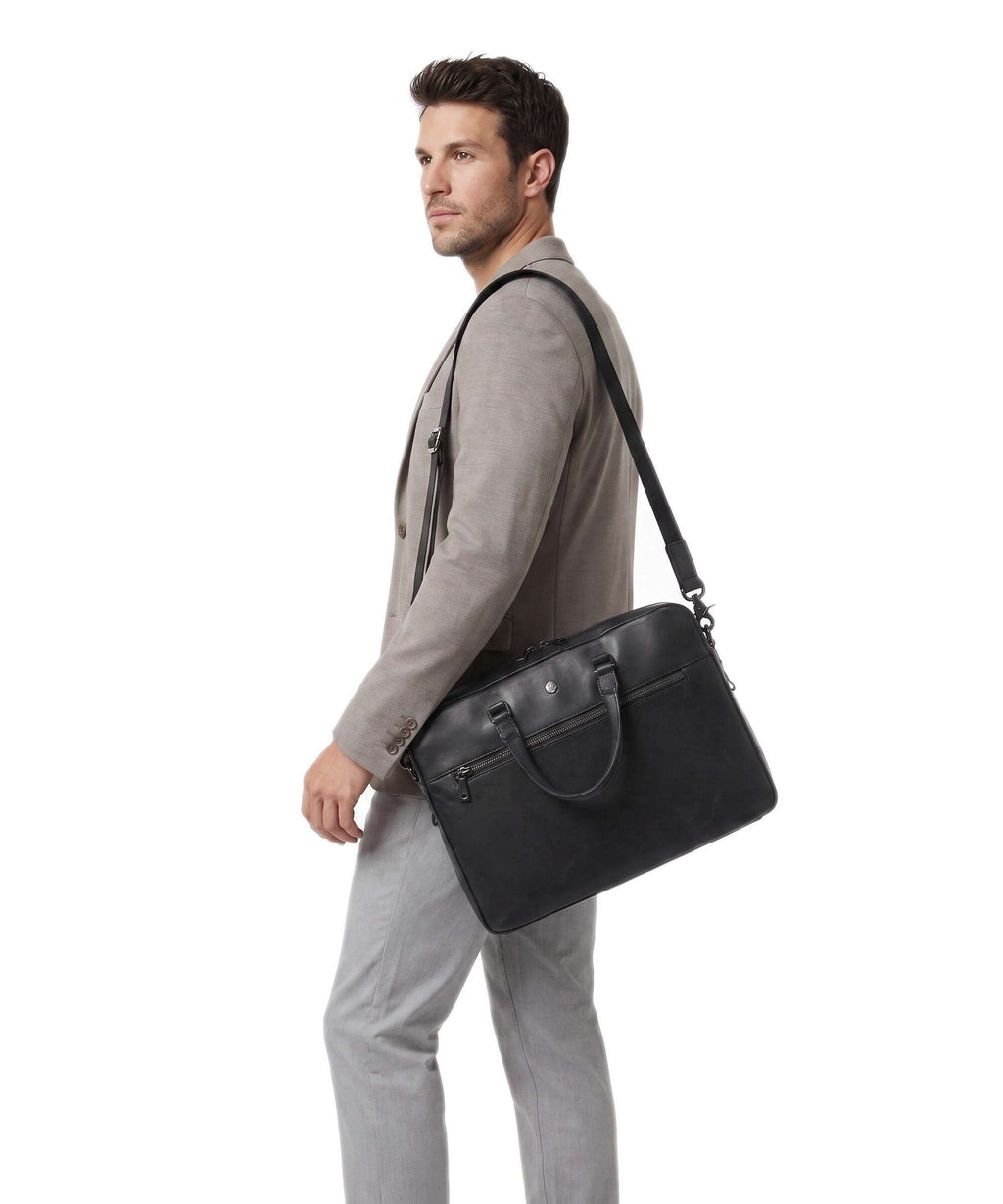 Jekyll & Hide Montana Briefcase black