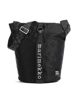 Marimekko Unikko All Day Beuteltasche black