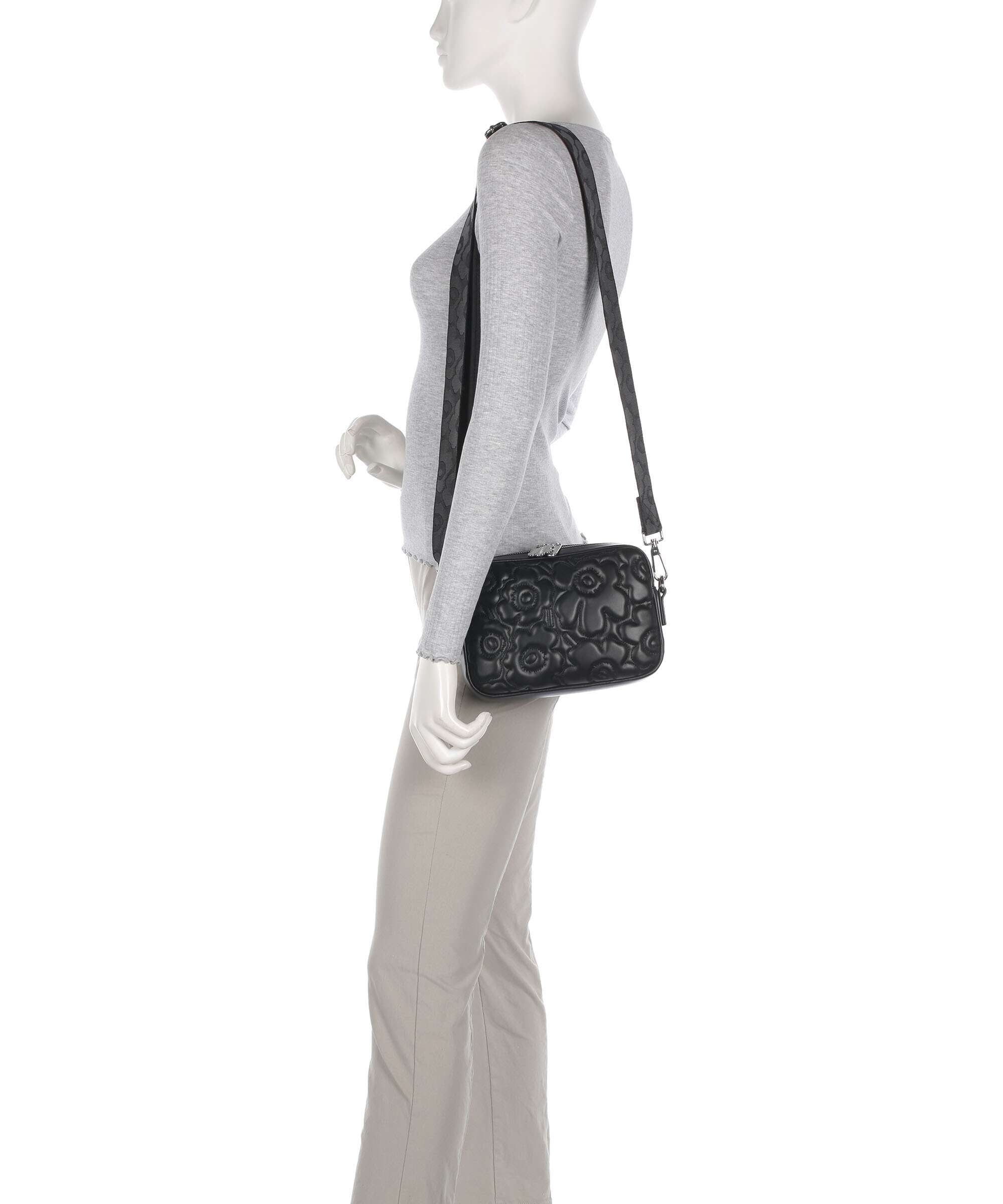 Marimekko Unikko Soft Gratha Crossbody bag black