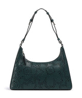 Marimekko Unikko Imprint Sac porté épaule dark green