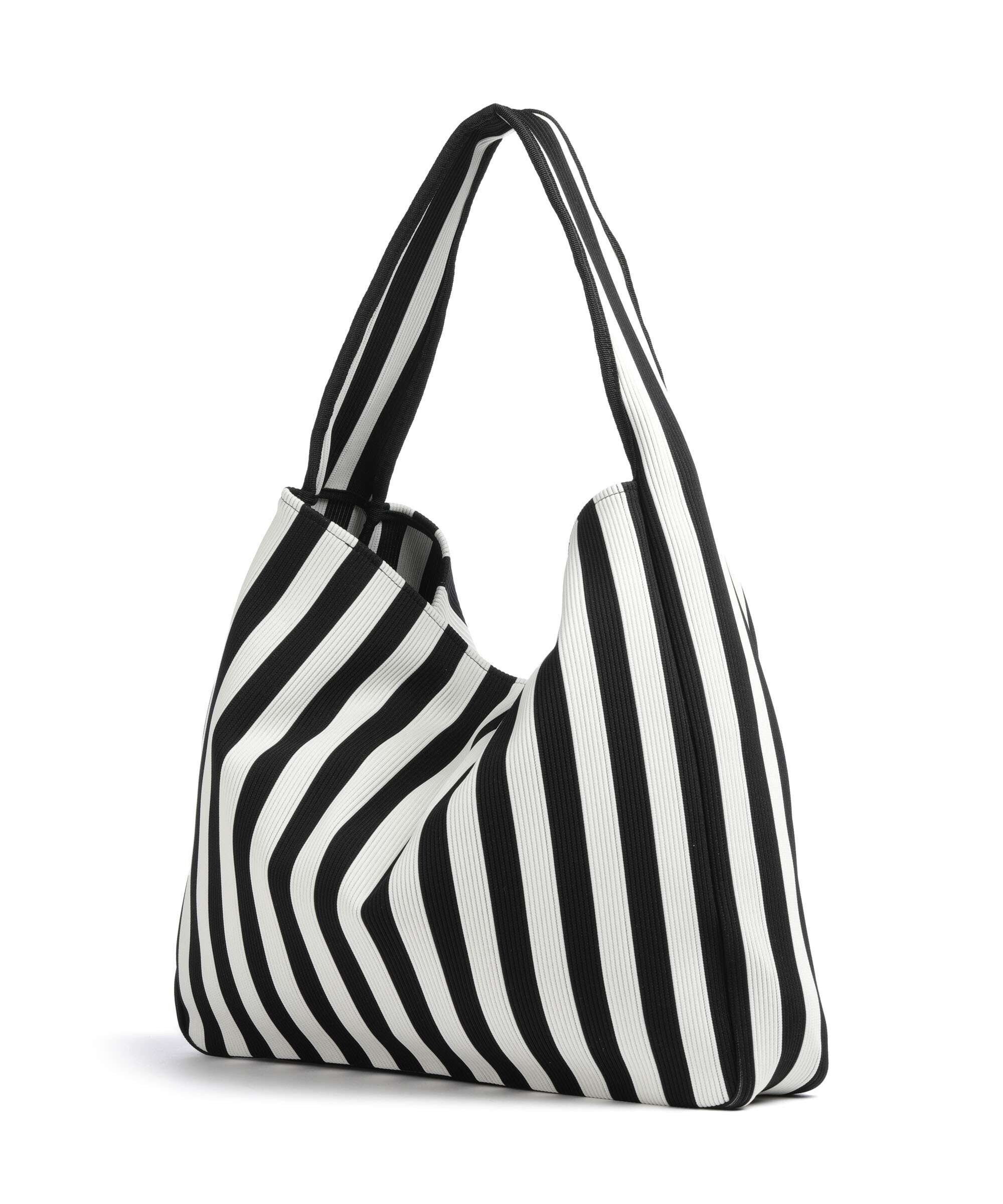 Marimekko Knitted Merirosvo Hobo bag black/offwhite