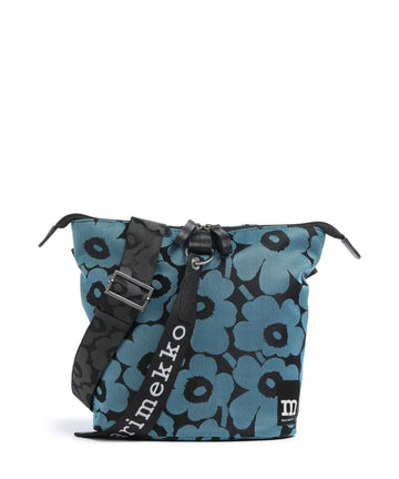 Marimekko Unikko Carry All Crossbody bag blue/black