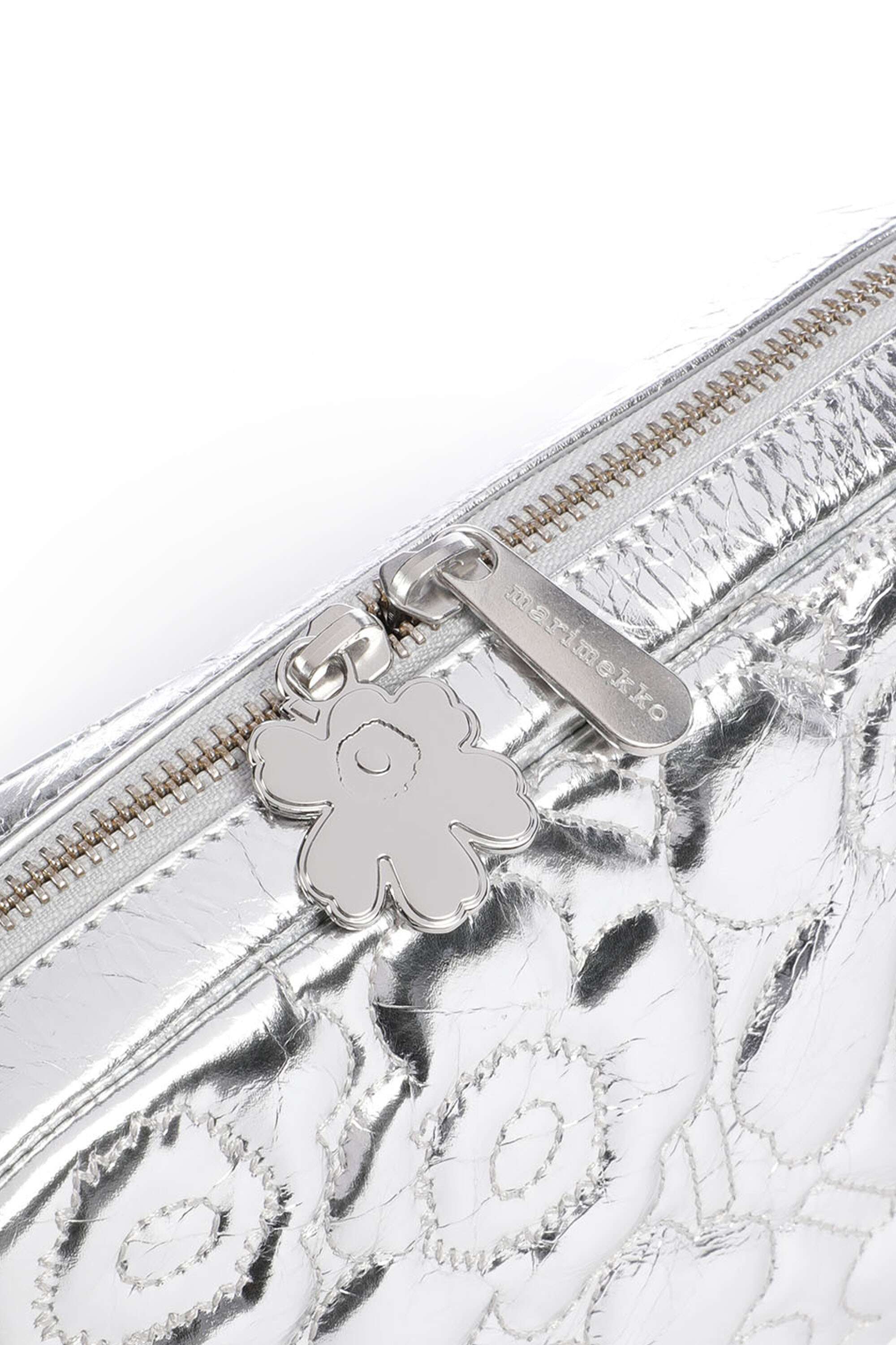 Marimekko Gratha Soft Unikko Crossbody bag silver