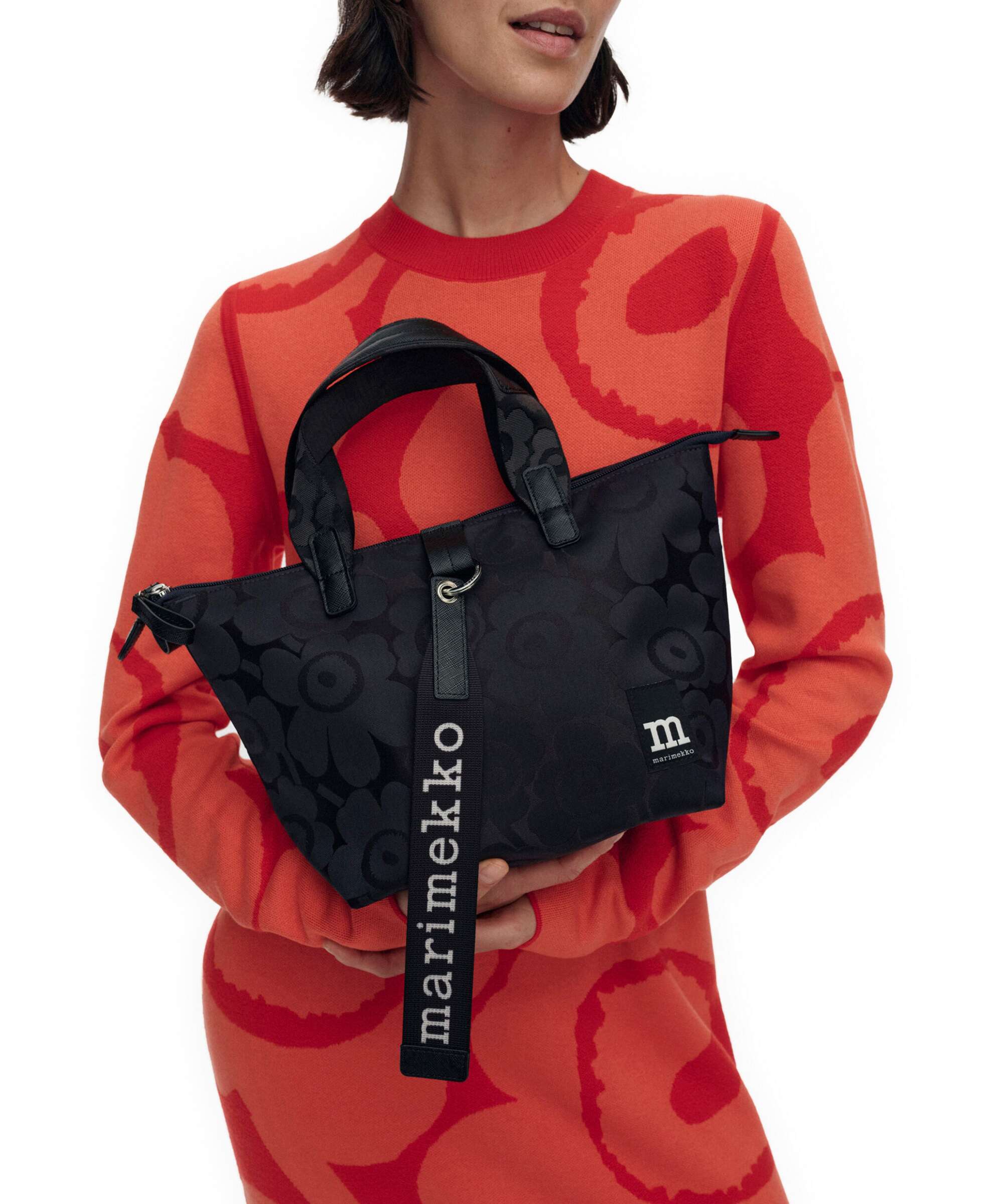 Marimekko All Day Unikko Handbag blue/dark blue