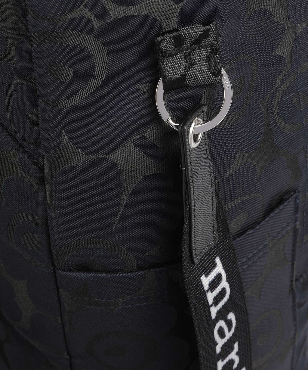 Marimekko Unikko Zip Top Backpack blue/dark blue