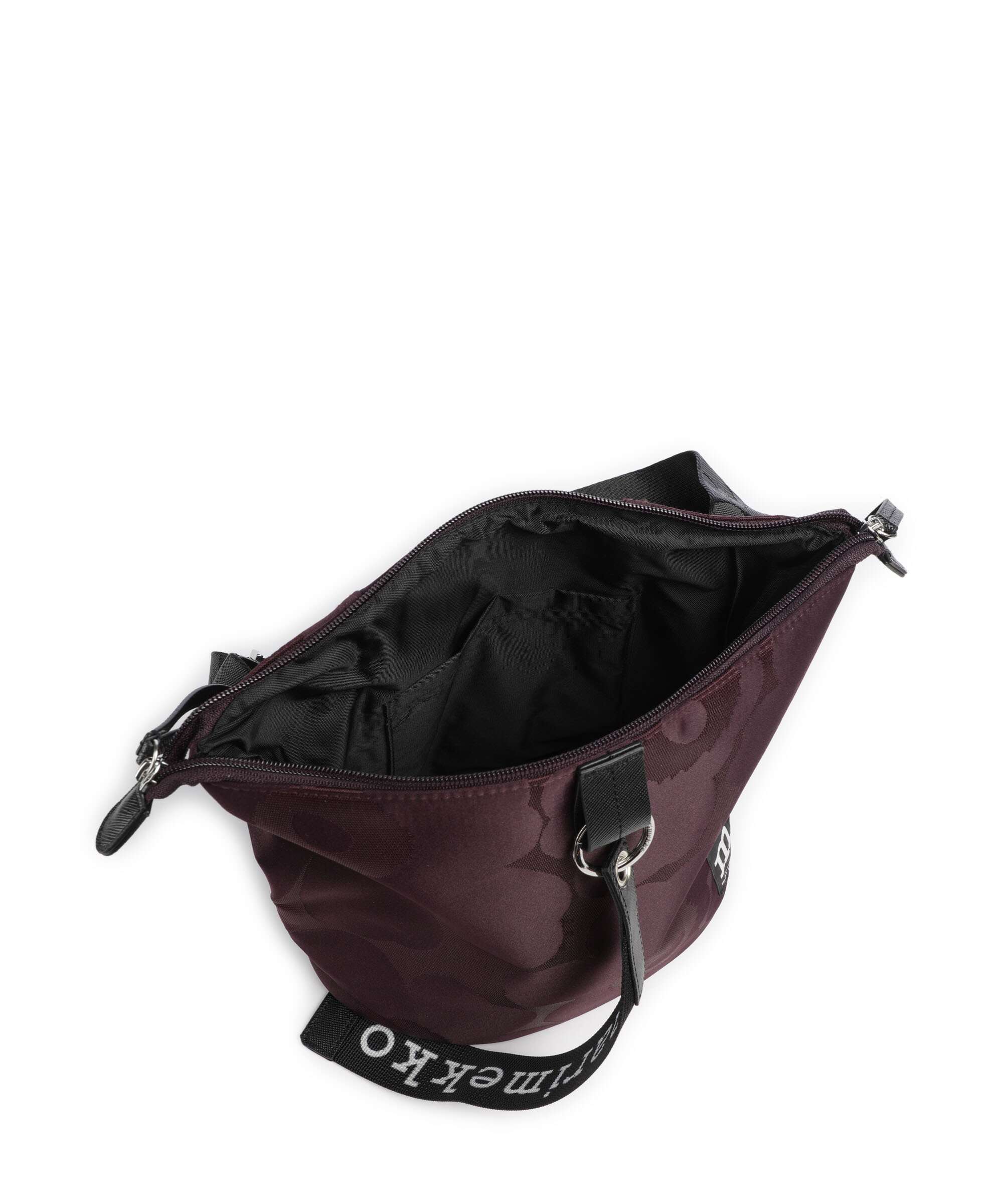 Marimekko Wear All Day Unikko Bucket bag wine red/dark wine