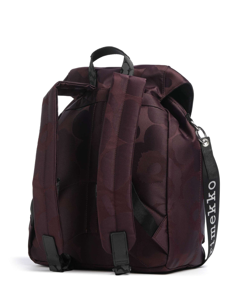 Marimekko Wear All Day L Unikko Backpack wine red/dark wine