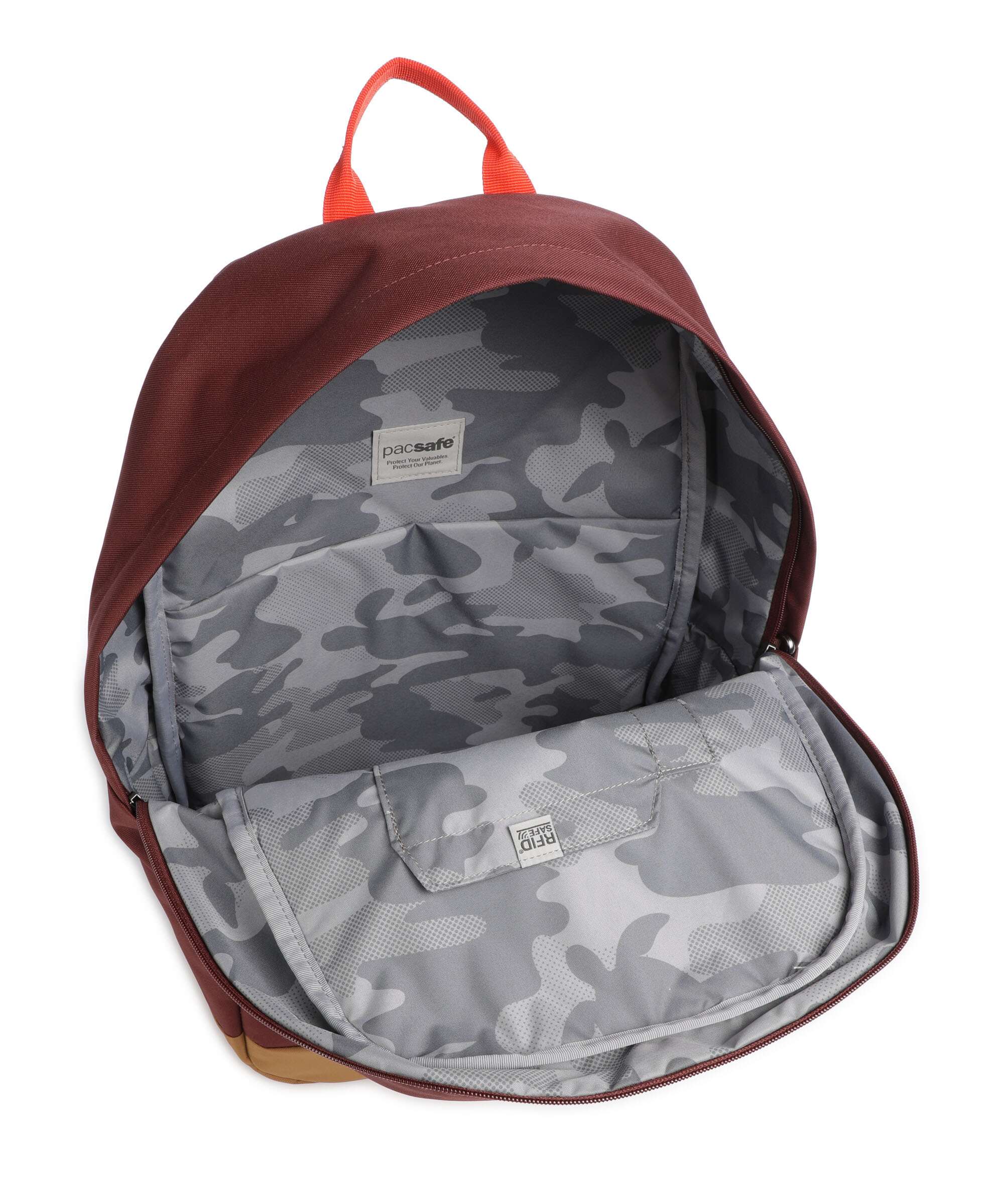 Pacsafe Go 25L Backpack garnet red