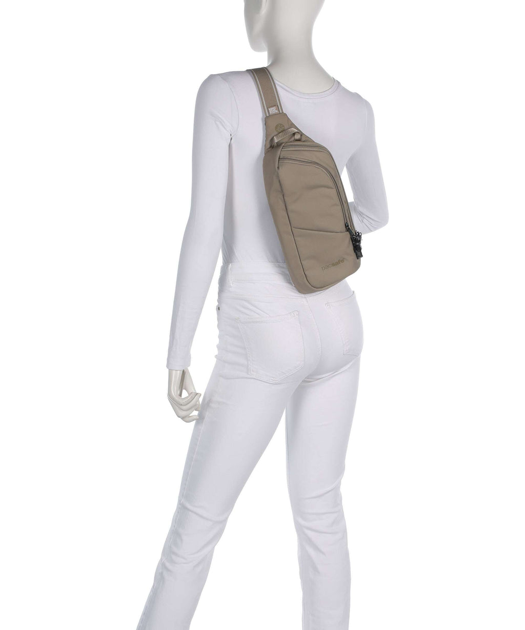 Pacsafe V Sling bag beige