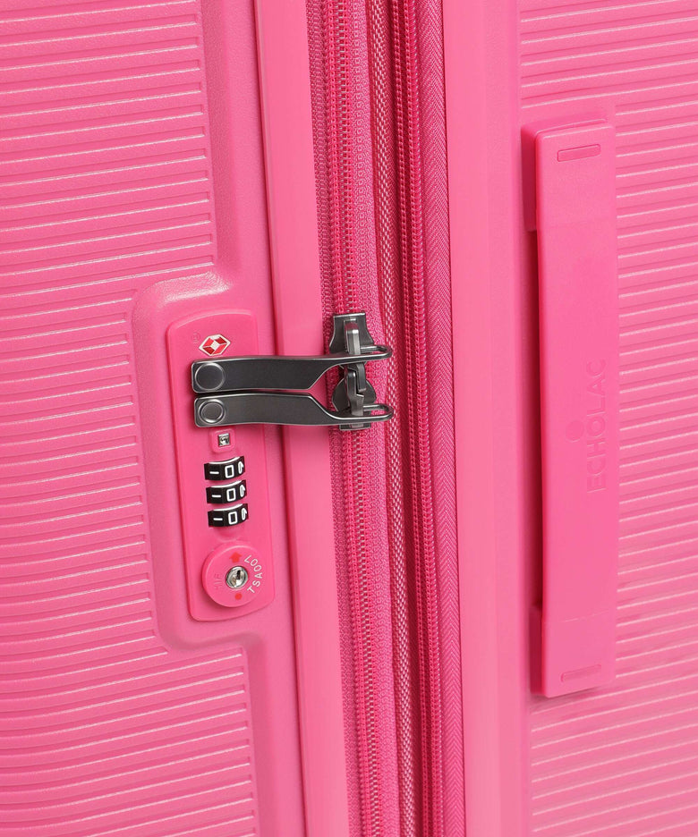 Echolac Forza L Spinner (4 wheels) luminous pink