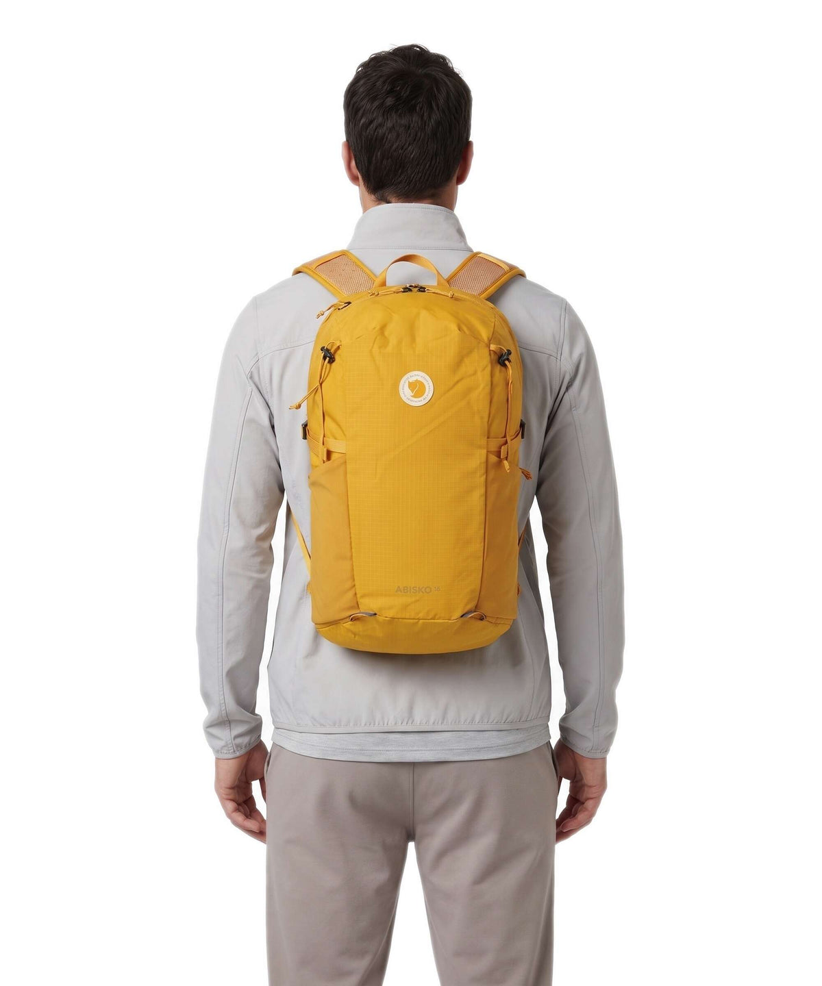 Fjällräven Abisko Soft 16 Trekking backpack mustard yellow