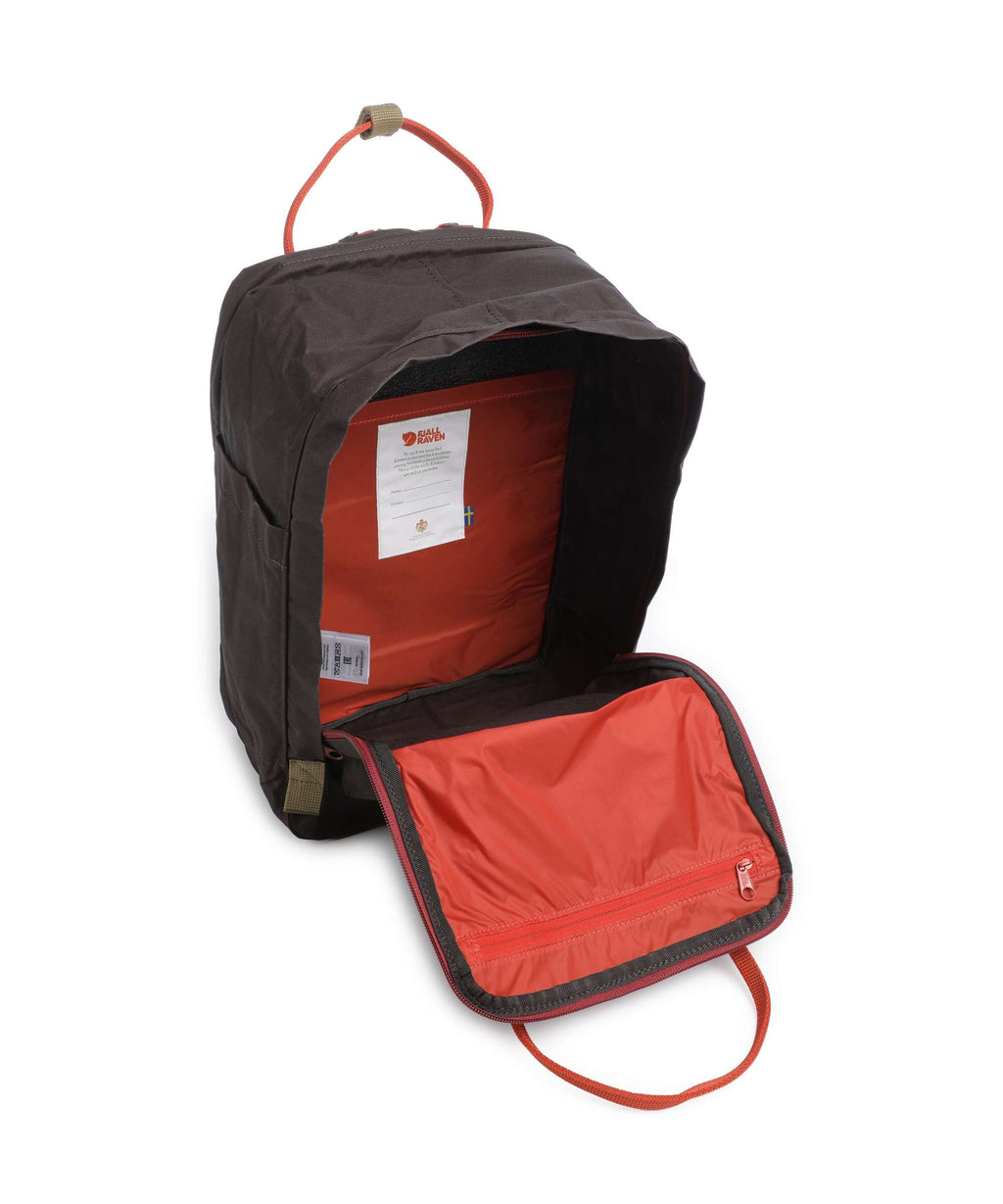 Fjällräven Kånken Laptop 15" Laptop bag black oak/rowan red