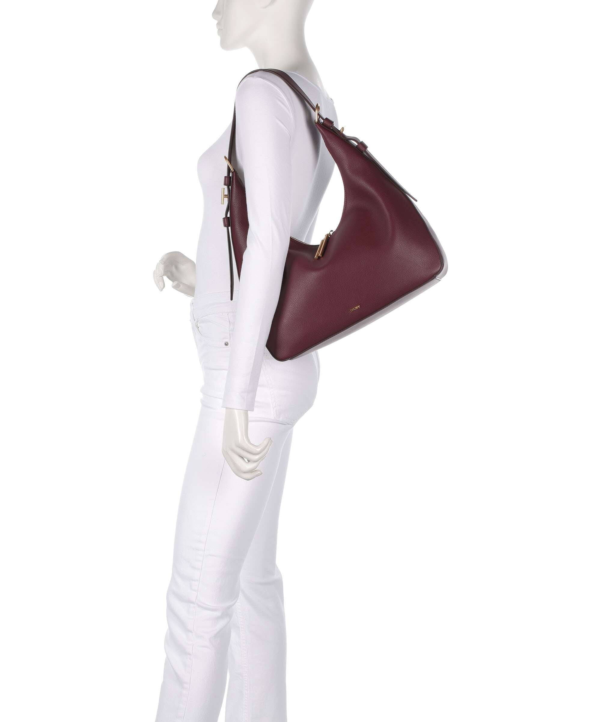 DKNY Mindy Hobo bag garnet