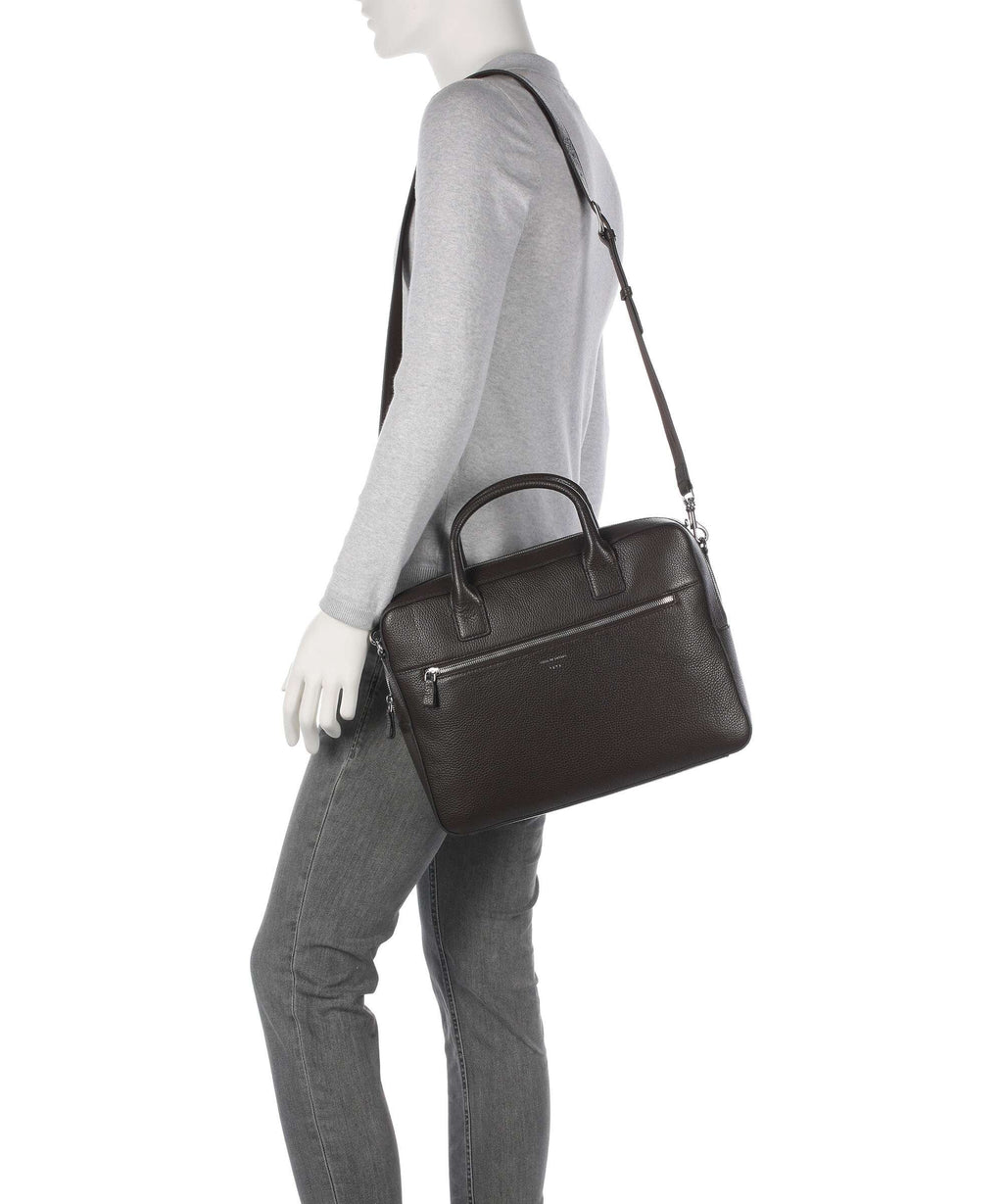 Tiger of Sweden Beckholmen Briefcase dark brown