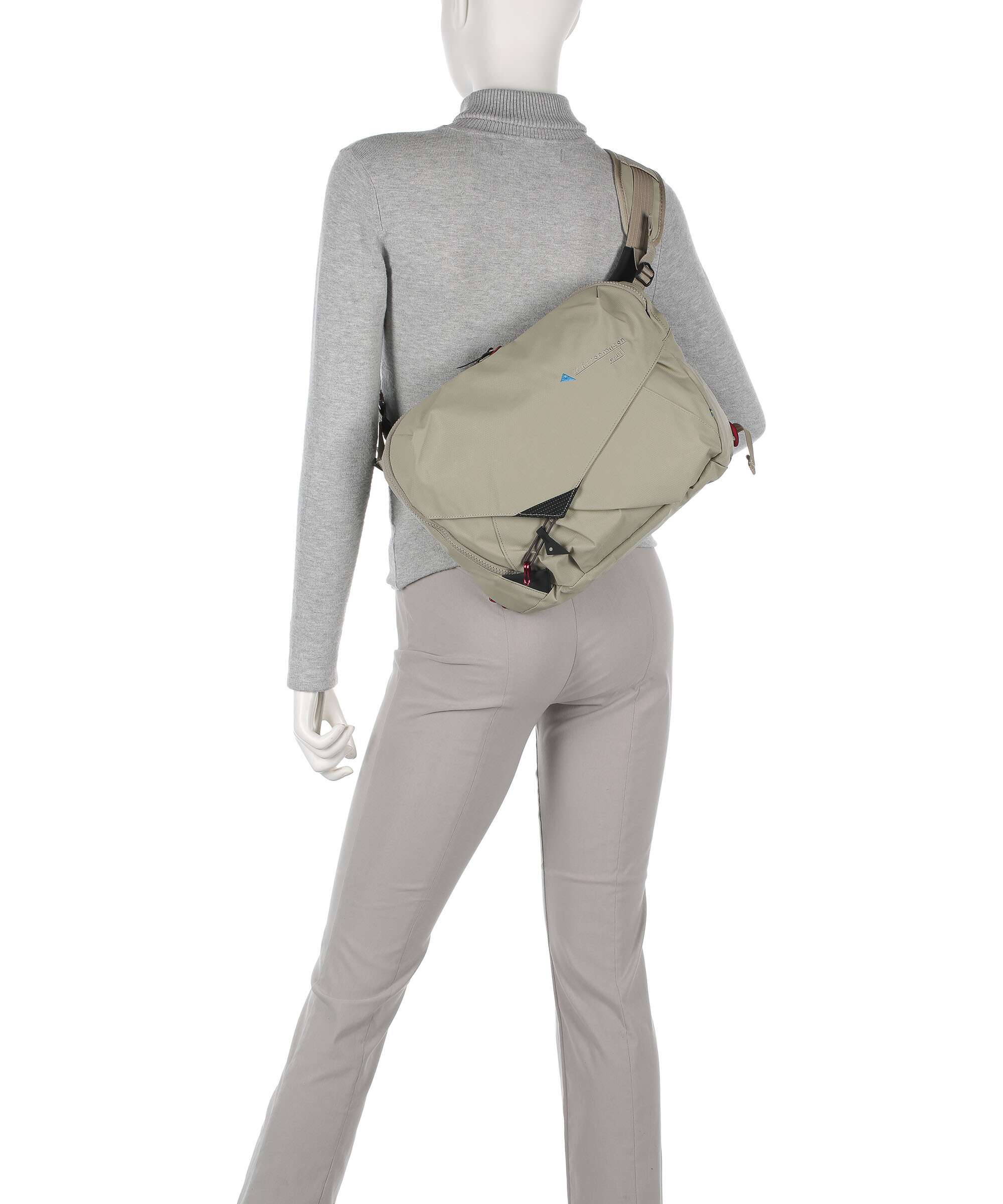 Klättermusen Gaut Messenger bag silver/creme