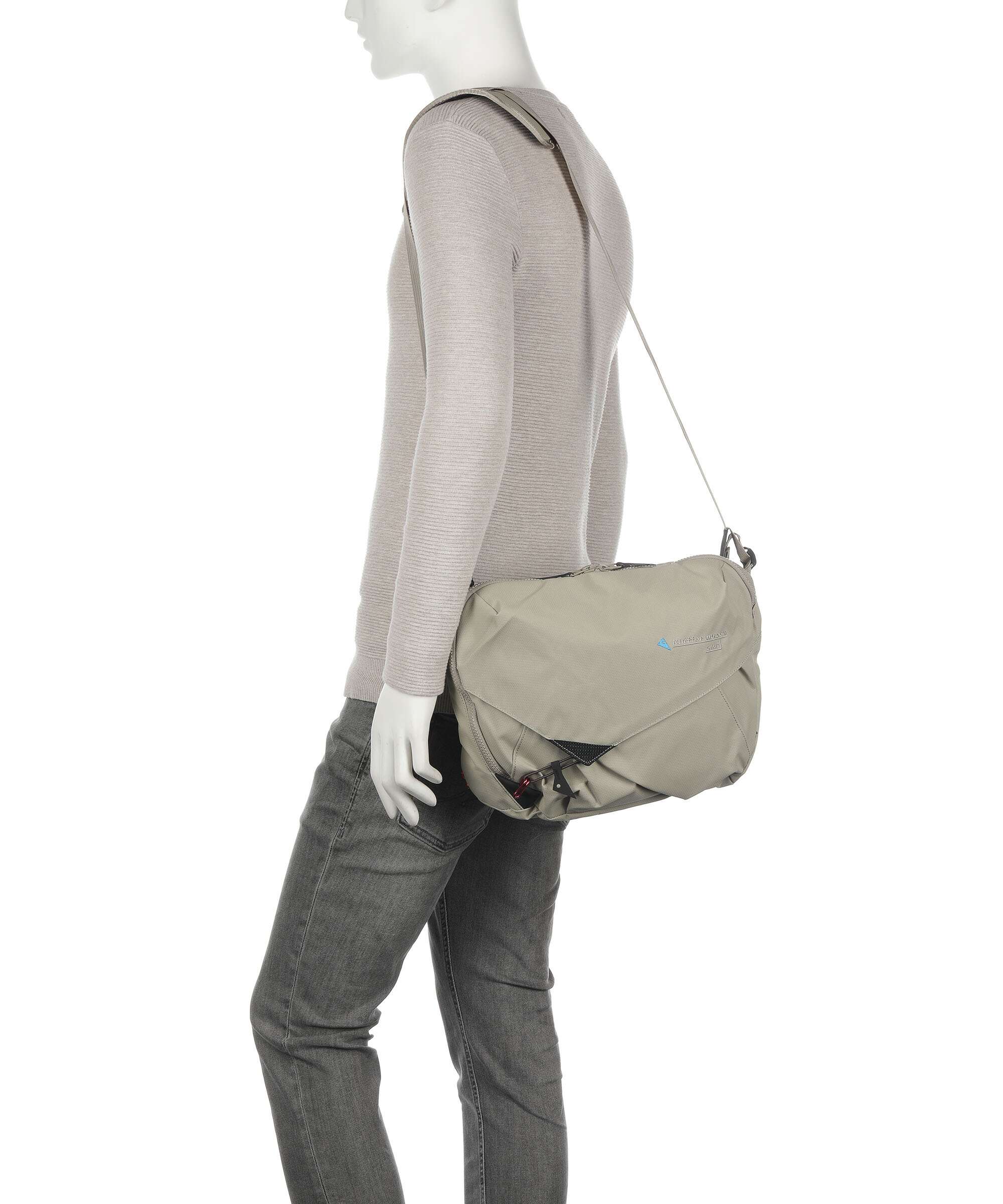 Klättermusen Gaut Messenger bag silver/creme