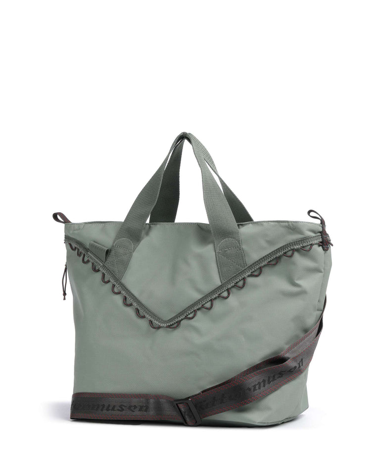 Klättermusen Bor 13 Hobo bag faded green