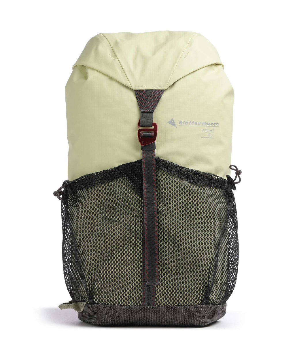 Klättermusen Fjörm 18 Trekking backpack lemon mist