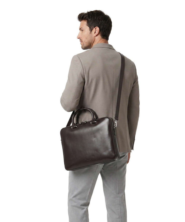 Tiger of Sweden Valise L Briefcase dark brown