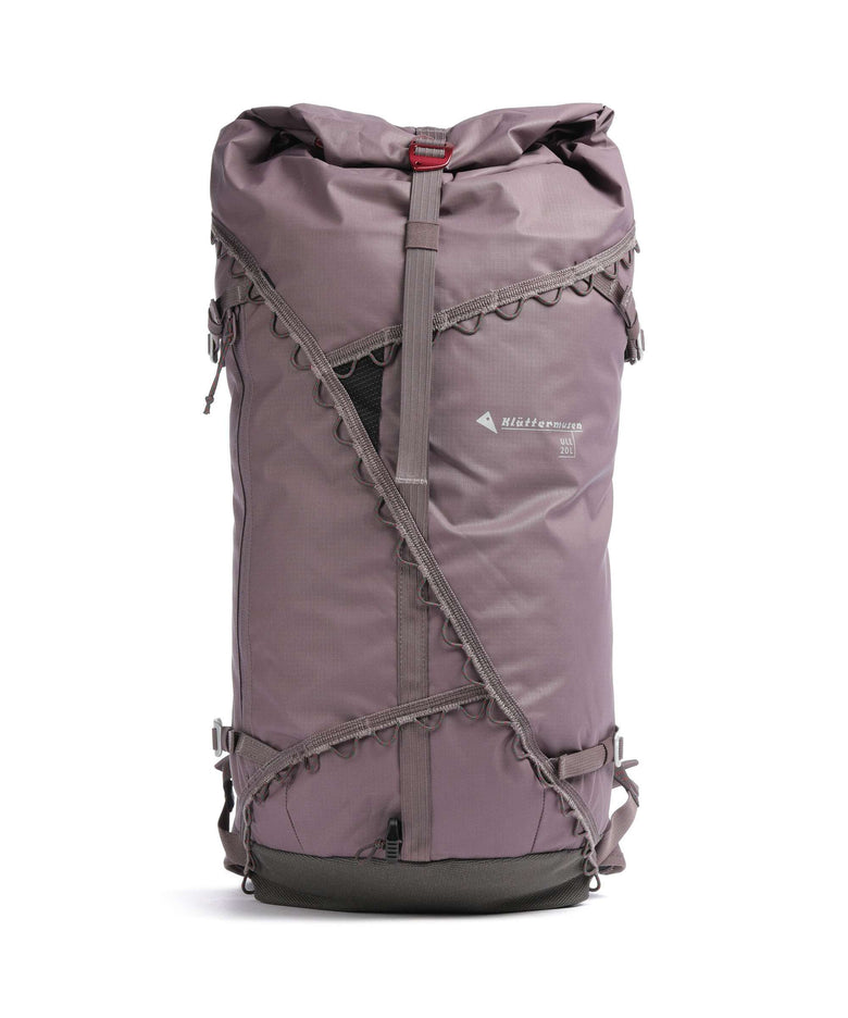 Klättermusen Ull 20L Hiking backpack black plum