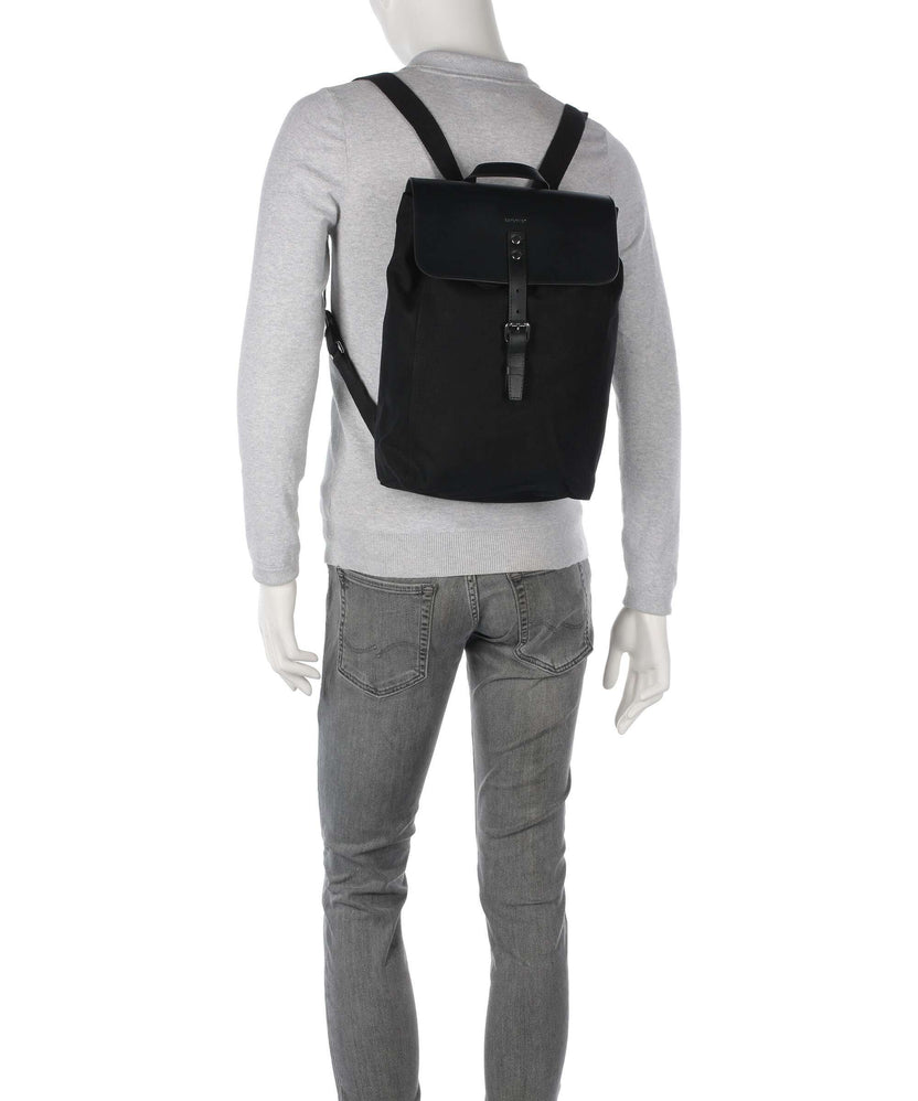 Sandqvist Grand Canvas Alva Backpack black