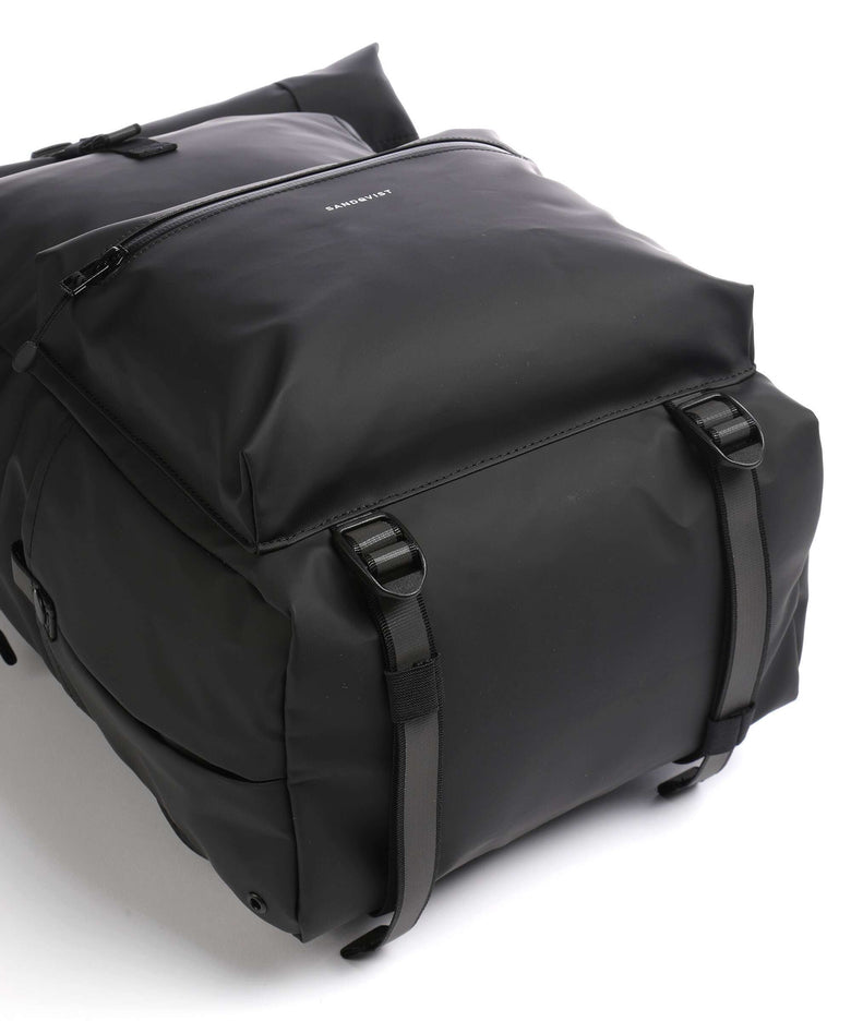 Sandqvist Stream Ruben 2.0 Rolltop backpack black