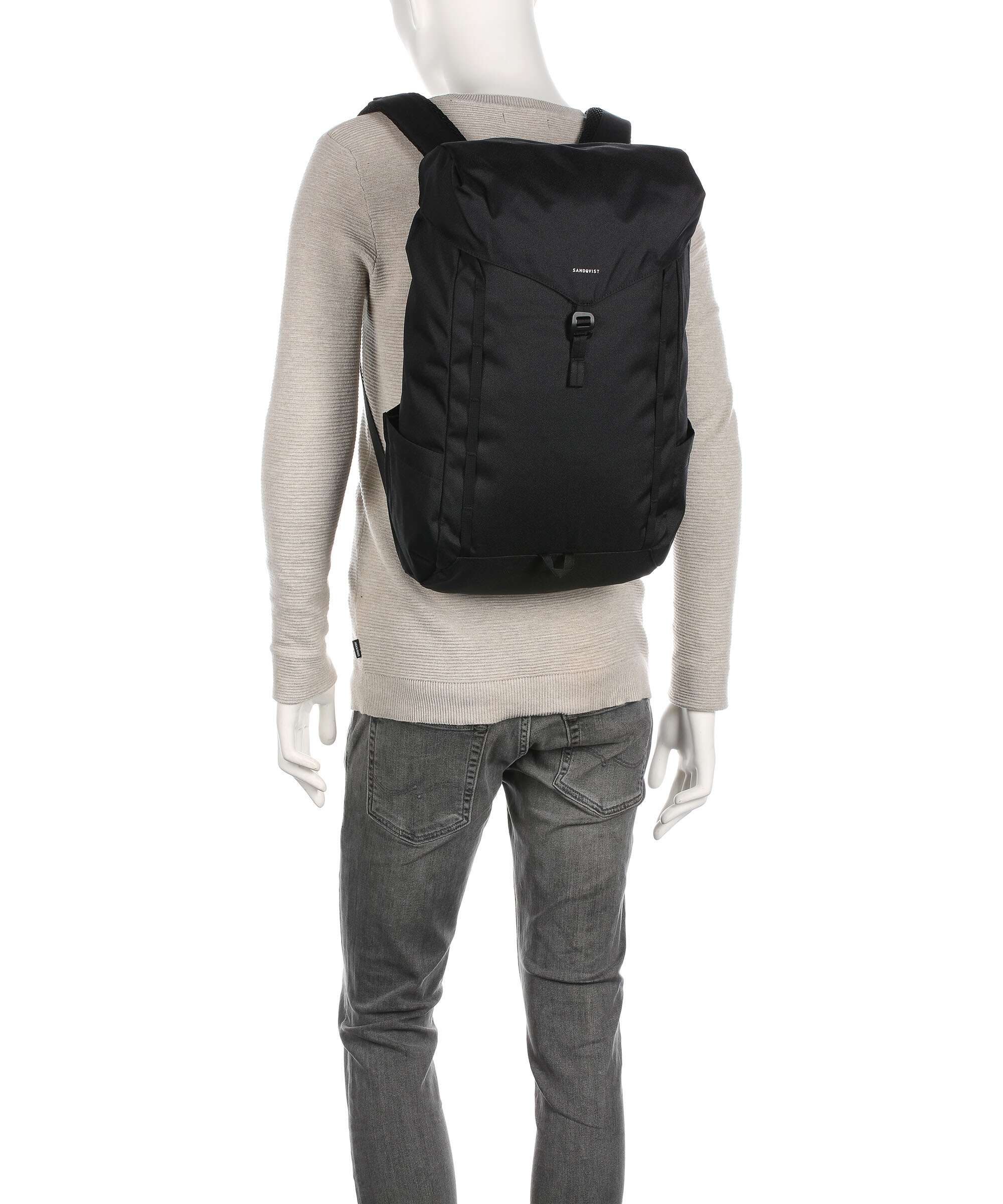 Sandqvist Urban Outdoor Walter Backpack black