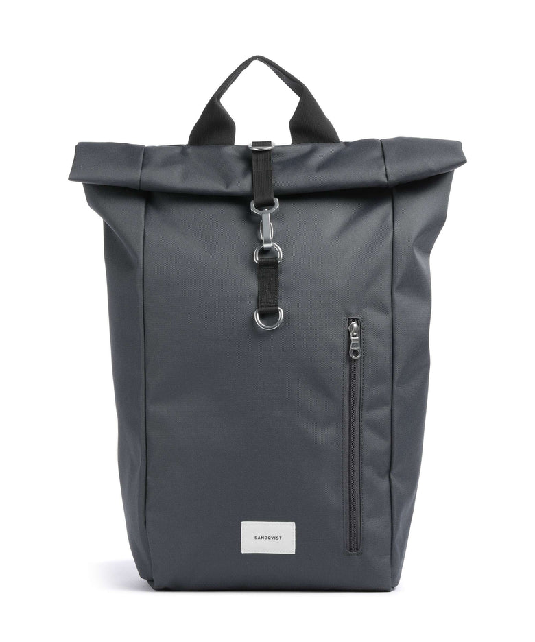 Sandqvist Ground L Rolltop backpack asphalt 