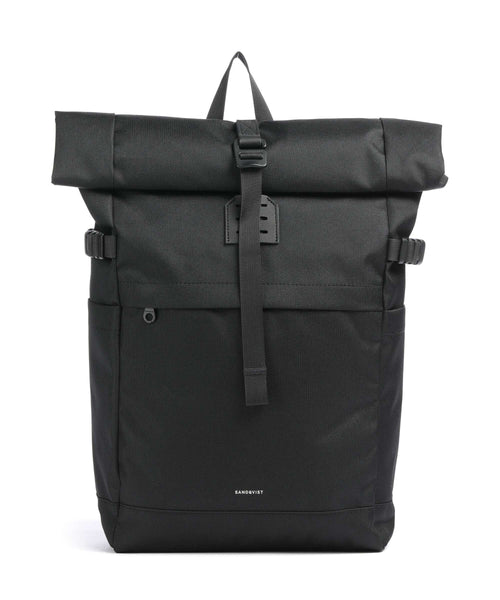 Sandqvist Icon M Rolltop backpack black