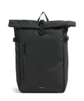 Sandqvist Stream M Rolltop backpack black