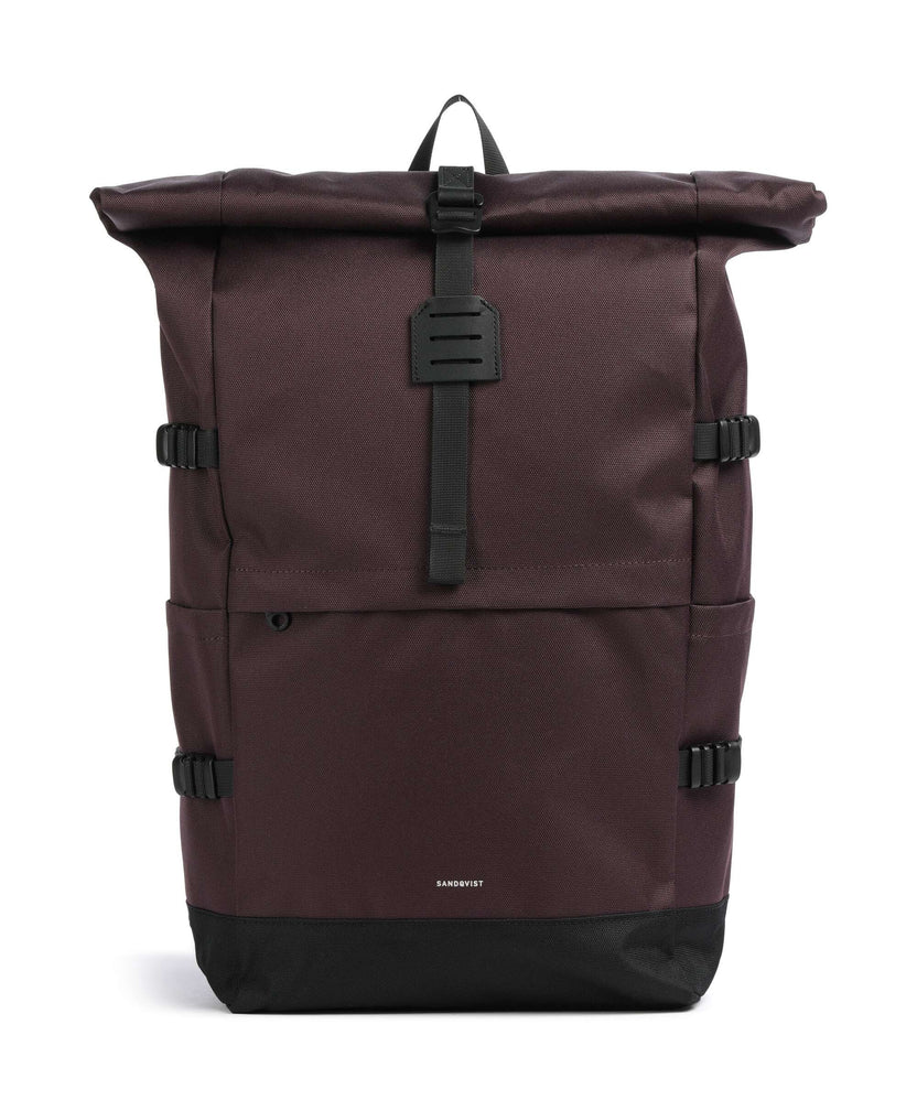 Sandqvist Icon L Rolltop backpack cabernet