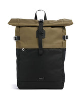 Sandqvist Icon M Sac à dos roll-top multi olive
