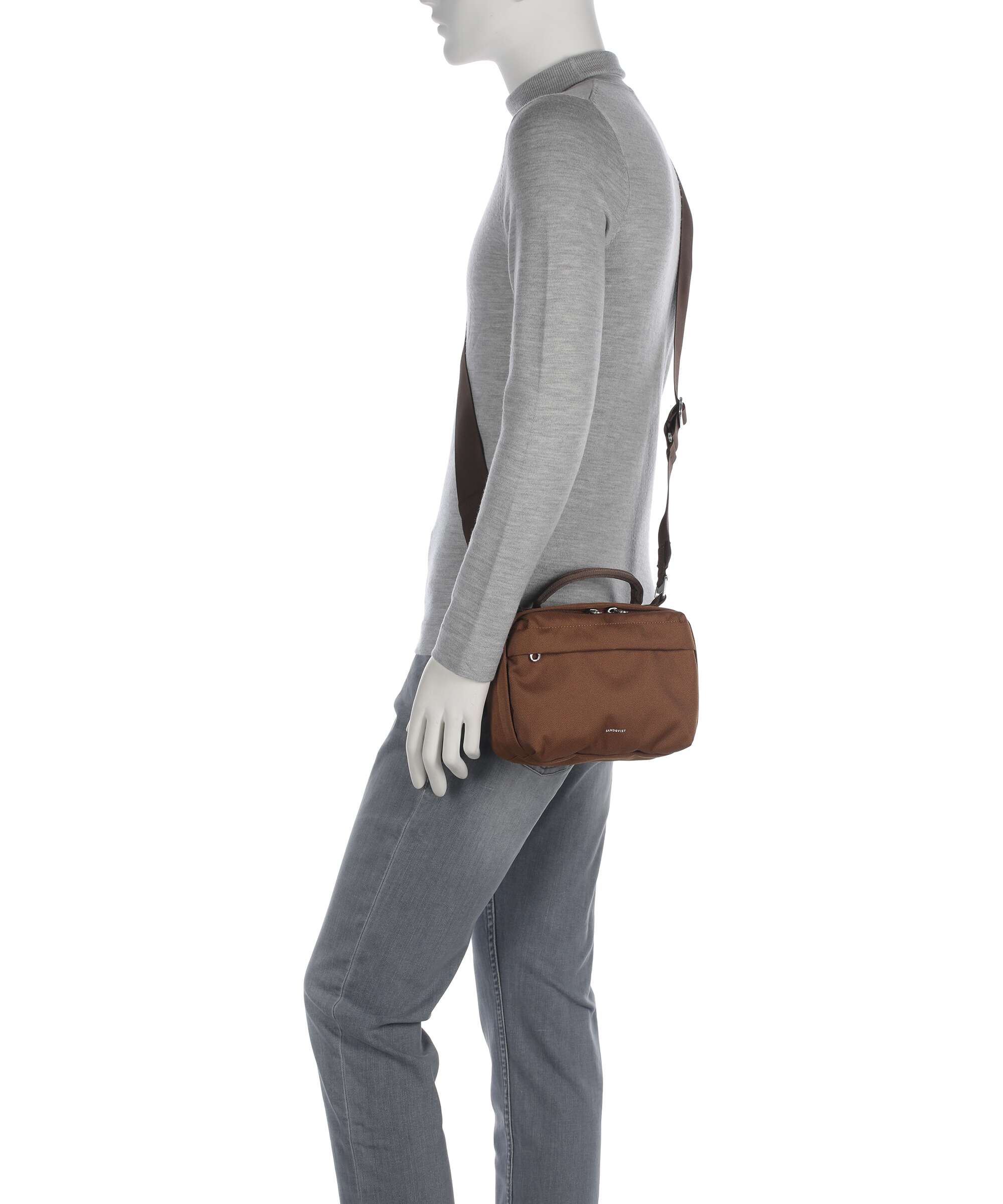Sandqvist Go Crossbody bag sepia brown