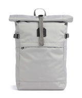 Sandqvist Icon M Sac à dos roll-top light grey