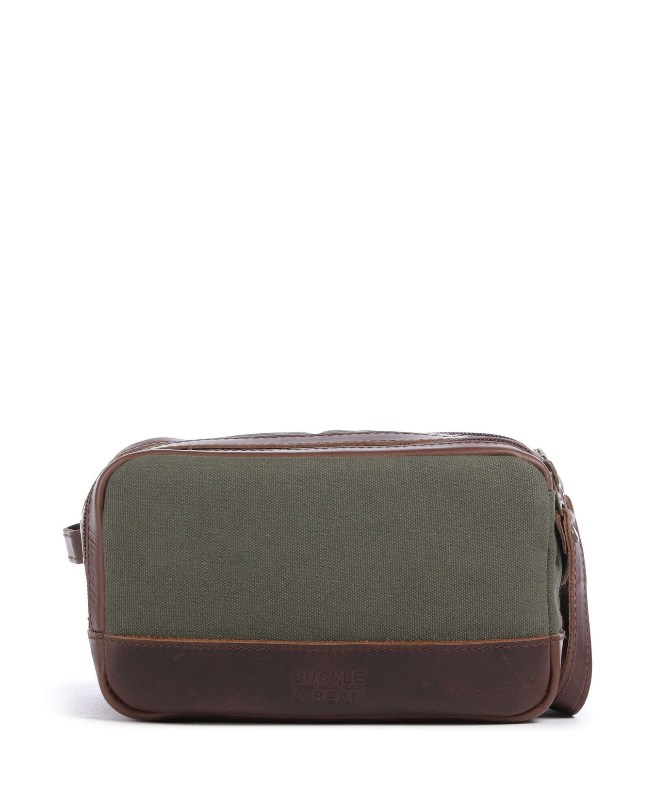 Buckle & Seam Bruno Toiletry bag green