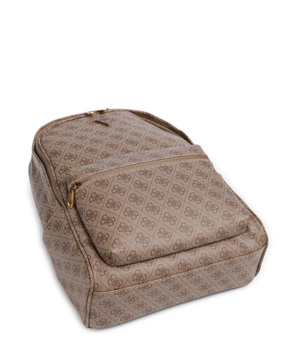 Guess Milano Squared Backpack beige/brown