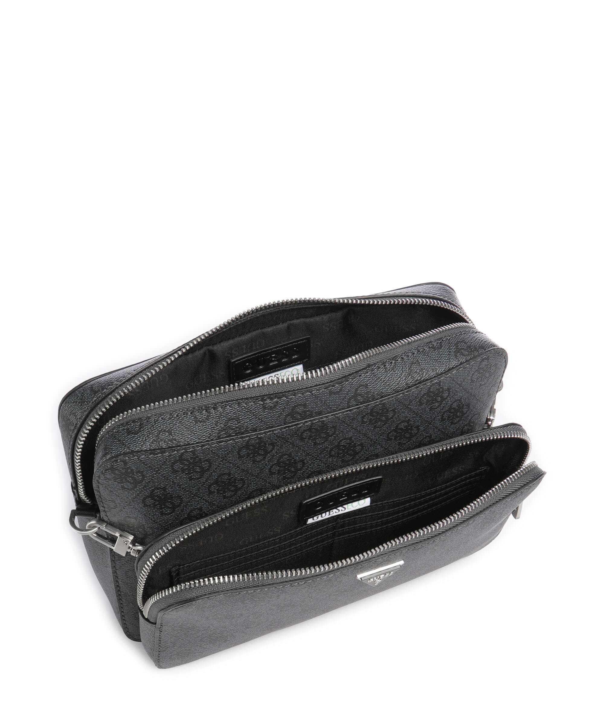 Guess Milano Crossbody bag black/lime